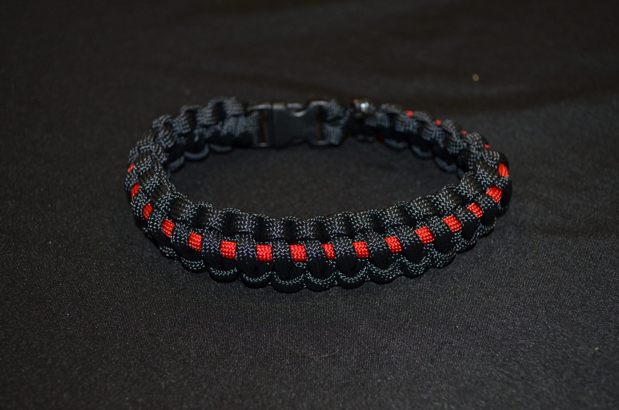 Paracord Red Line Bracelet - NCFFF Store