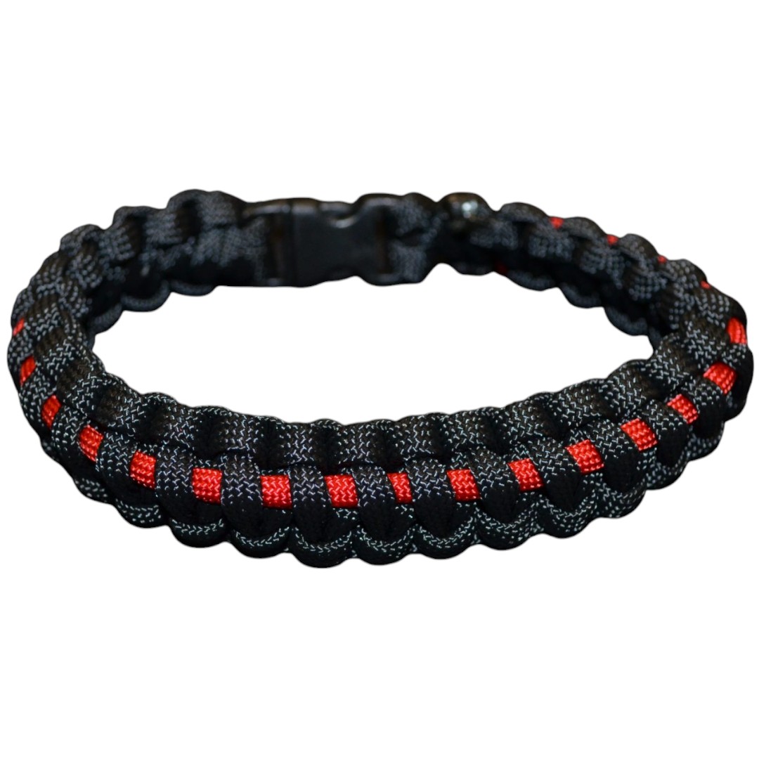 Paracord Red Line Bracelet