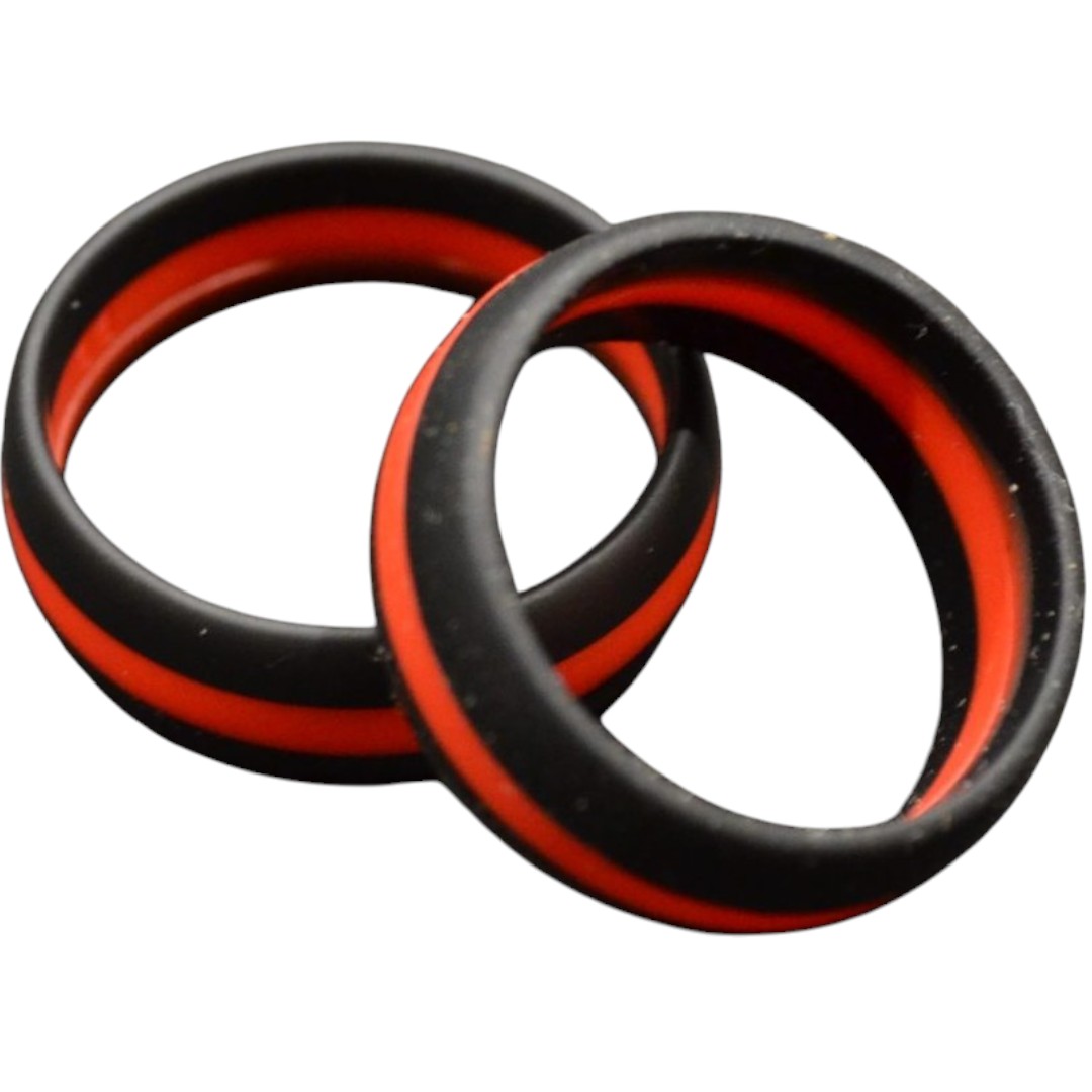 Red Line Silicon Ring